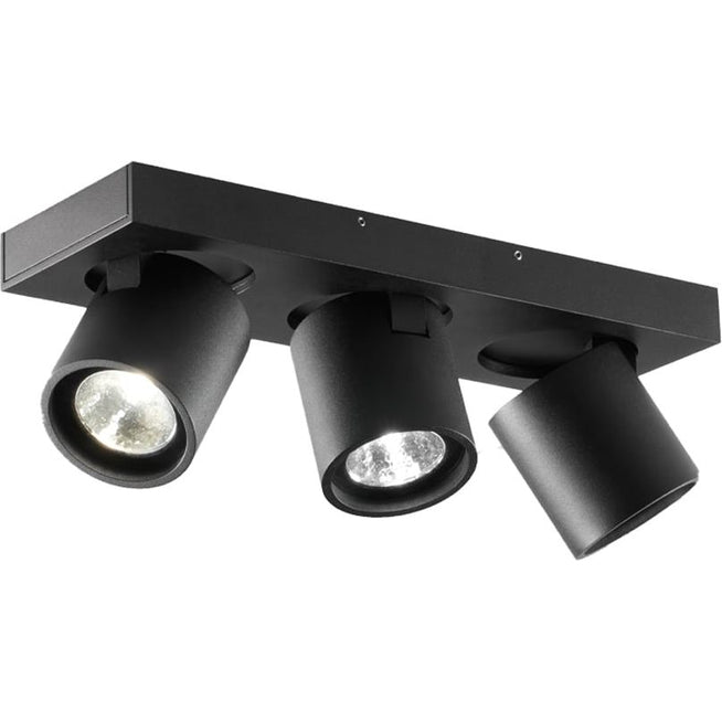 Photo of Focus 3, Black, 3x6w Led, 3000k, Ip20 - Spotlights - Ronni Gol - Svart