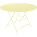 Thumbnail photo of Bistro Table 117 cm Frosted Lemon A6 - Outdoor Dining Table - Yellow - Metal