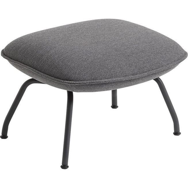 Photo of Doze Ottoman - Ocean 80/anthracite Black - Beanbags - Metal/textile/foam
