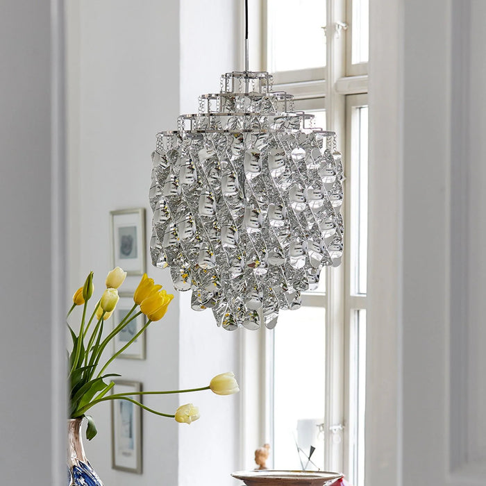 Photo of Spiral Sp01 Pendant Silver - Pendellampor - Verner Panton - Silver
