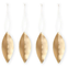 Brass Ornament - Set Of 4 - Juletræspynt