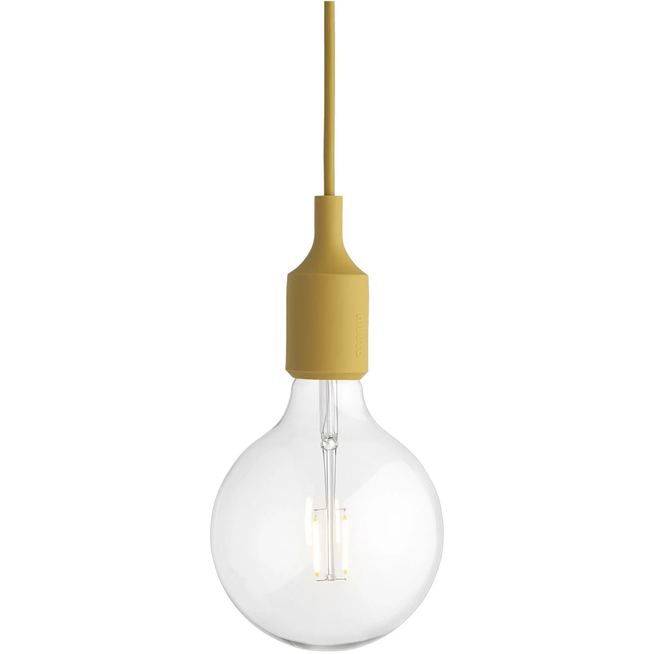 Photo of E27 Pendant Lamp, Mustard - Pendellampor - Mattias Ståhlbom - Gul