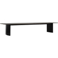 Thumbnail photo of Panel Table 100 X 420 Cm Black Dark Brown - Matbord - Simon Legald - Brun - Metall/trä