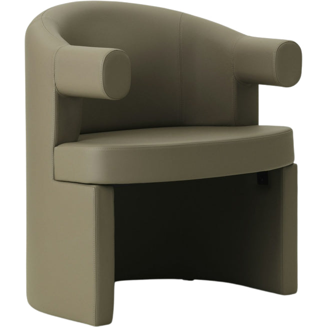 Photo of Burra Chair - Spisebordsstol - Group 7 - Ultra Læder 41585 - W69 X D61 X H77.5 Cm