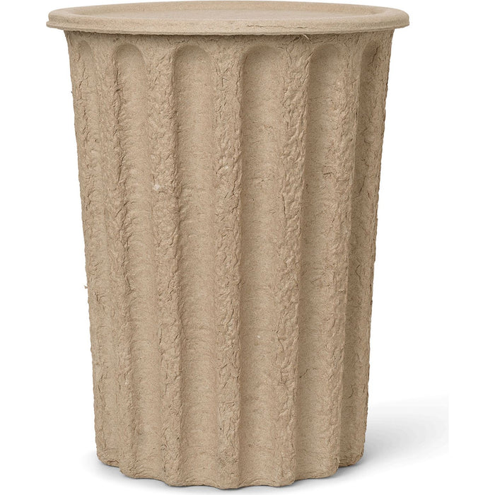 Photo of Paper Pulp Paper Bin - Skraldespand - Brown - Ø28 X H35,5 Cm