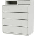 Thumbnail photo of Keep Chest Of Drawers - Plinth H3 Cm - Nordic - Grey - Wood