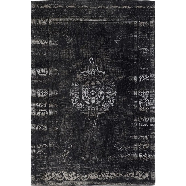 Photo of Grand Woven Rug - Dark Grey / Black 160x240