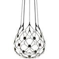 Thumbnail photo of Mesh D86 Ø55 cm - Chandeliers - Francisco Gomez Paz,Paolo Rizzatto - Black