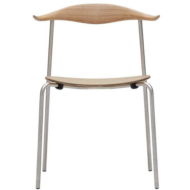 Photo of Ch88t Chair Oiled Oak-Stainless Steel