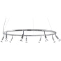 Thumbnail photo of Star - Round, nickel-plated brass - Chandeliers - Jonas Bohlin - Silver