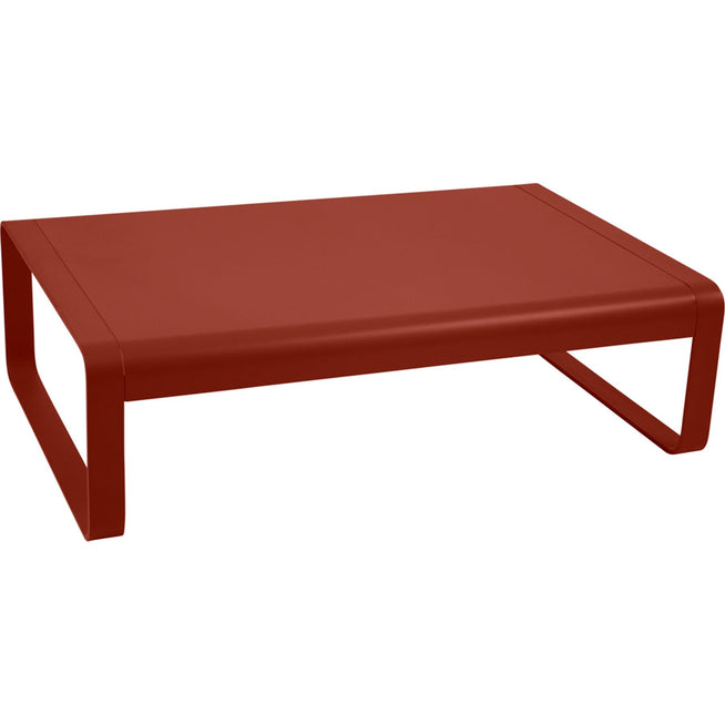 Photo of Bellevie Low Table Red Ochre - Småbord & Sidobord Utomhus - Pagnon & Pelhaître - Röd - Metall