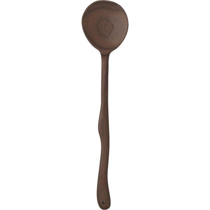 Photo of Meander Spoon - Skeer - Large - Dark Brown - W7 X H1,5 X D30,8 Cm