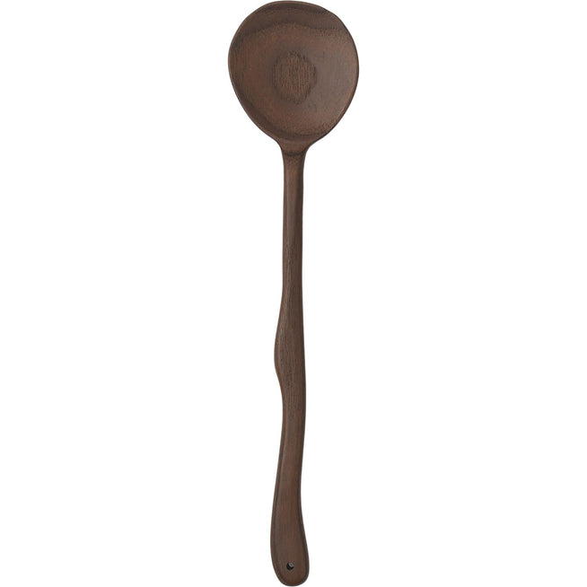 Photo of Meander Spoon - Skeer - Large - Dark Brown - W7 X H1,5 X D30,8 Cm