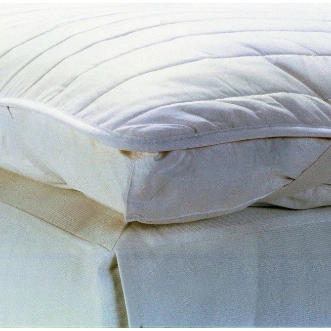 Photo of Quilt mattress protector, white, 180x200 - pillow and mattress protector - white