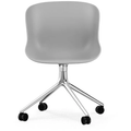 Thumbnail photo of Hyg Chair Swivel 4w - Kontorstol - Grå - Aluminium - H: 84 X L: 54 X D: 53,5 X Sh: 46 Cm