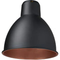 Thumbnail photo of Lampshades from Lampe Gras (black/copper inside, Round Shade/shade - Ø140mm)
