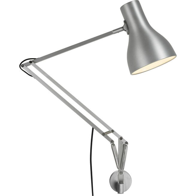 Photo of Type 75 Wall Mounted Lamp Brushed Aluminium - Vägglampor - Sir Kenneth Grange - Silver