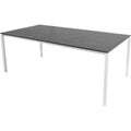 Thumbnail photo of Pure Table - 200x100 - Dining Table - Frame: White Aluminium / Table Top: