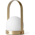 Thumbnail photo of Carrie Led Lamp Brushed Brass, Dimbar, 10h Batteri - Portabla Lampor - Norm Architects - Guld