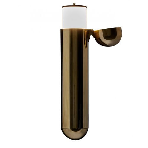 Photo of Isp Right Wall Lamp Polished Brass - DCW Editions