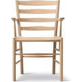 Thumbnail photo of Klint Armchair 3208 / By Kaare Klint - Spisebordsstol - Oak Soap / Natural Papercord - W58 X D55 X H85 X Sh45,5 Cm