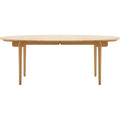 Thumbnail photo of Carl Hansen - Ch338, oiled oak, with space for 2 extension leaves - Dining table - Hans J. Wegner - Wood-coloured - Wood
