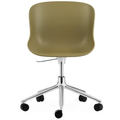 Thumbnail photo of Hyg Chair Swivel Frame 5w Gas Lift - Office Chair - Seat: Olive / Frame: Aluminium - L: 72.5 x D: 72.5 x H: 78/92 x Sh: 38/52 cm