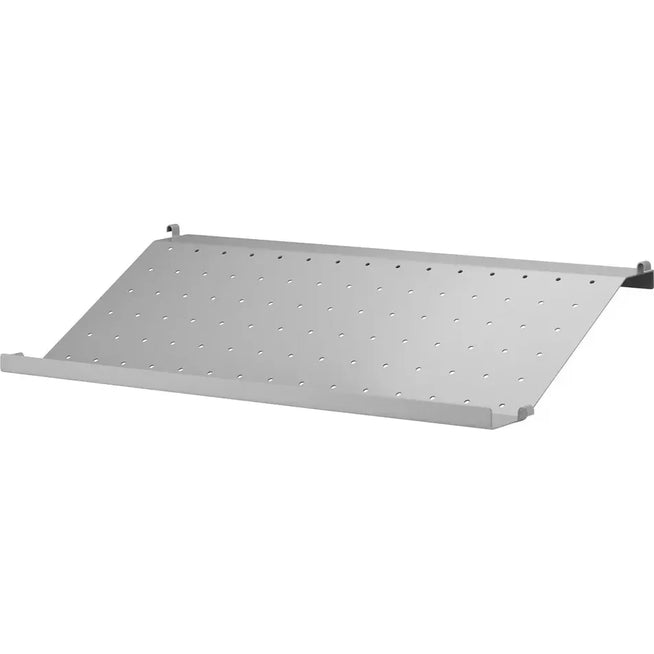 Photo of String Shoe Rack in Metal 58x30, Grey - Shoe Racks - Nils Strinning - Beige - Metal
