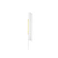 Thumbnail photo of Vuelta Wall Lamp - Væglampe - White/brass