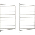 Thumbnail photo of String Wall Rack 50x30, Beige, 2-pack - Shelving - Nils Strinning - Beige - Metal