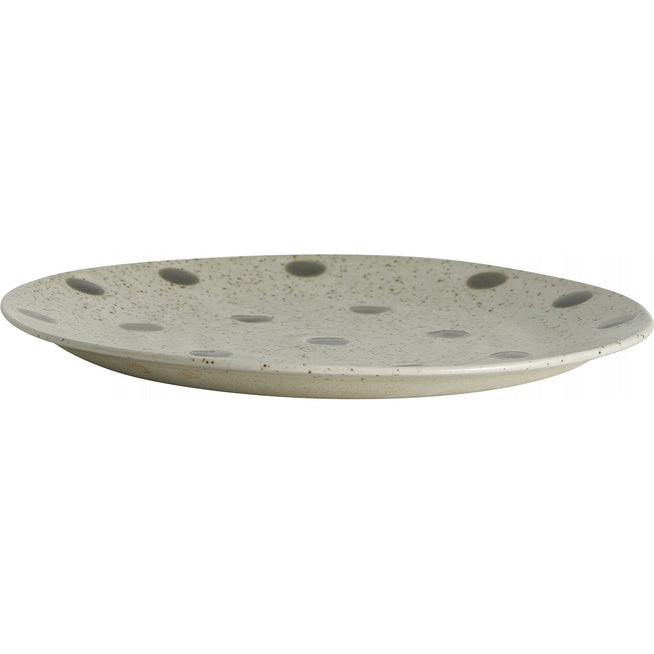 Photo of Grained Plates S Sand/Green Set of 4 Pieces