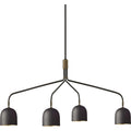 Thumbnail photo of Howard Chandelier 4 Arms Long