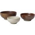 Thumbnail photo of Midi Bowls - Skål - Multi Brown - Ø13 X H6 Cm / Ø16 X H7 Cm / Ø19 X H8,5 Cm