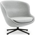 Thumbnail photo of Hyg Lounge Chair By Simon Legald / Low - Lænestol - Synergy / Sort Aluminium Drejestel - H: 84,5 X L: 83 X D: 80 X Sh: 40 Cm - 18,8 Kg