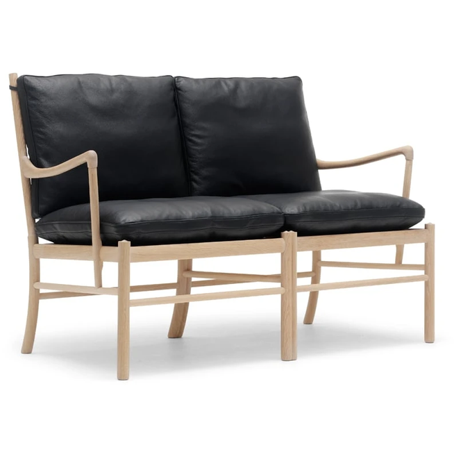 Photo of O149-2 Colonial Sofa 2-Seats Guy 7150 Leader-Spat One