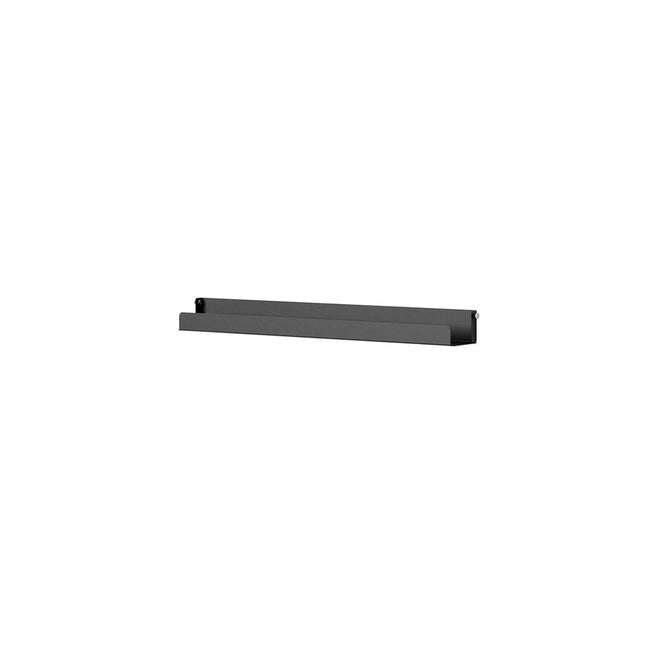Photo of New Works Pocket Shelf - Hylde - Black - H7.5 X W80 X D10 Cm
