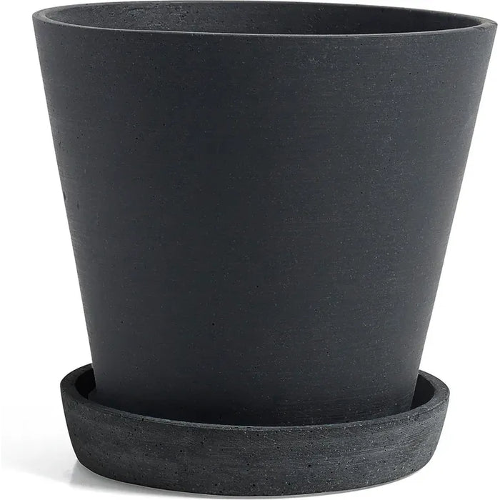 Photo of Flowerpot With Saucer, Large Ø17.5 Cm