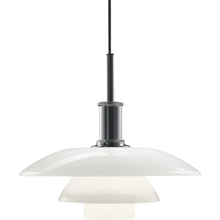 Photo of Ph 41/2-4 Glass Hanging Lamp Chrome