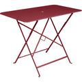 Thumbnail photo of Bistro Table 97x57 cm Chili 43 - Garden Table - Red - Metal