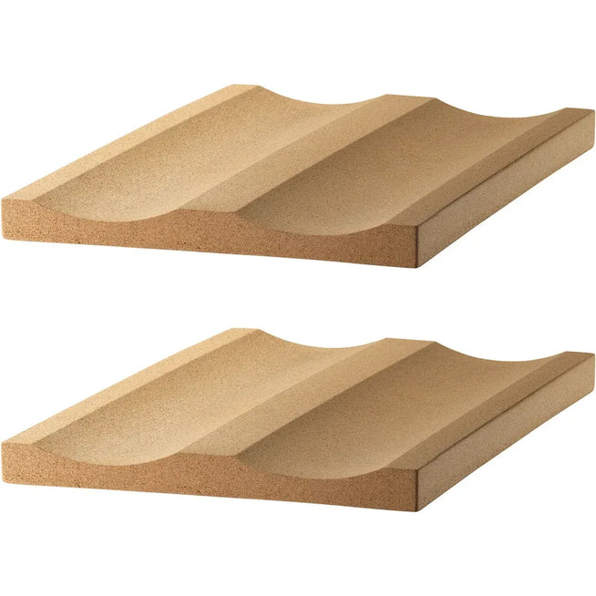 Photo of String Bottle Rack Cork 2-pack - Shelving - Anna Von Schewen,björn Dahlström - Brown - Natural materials