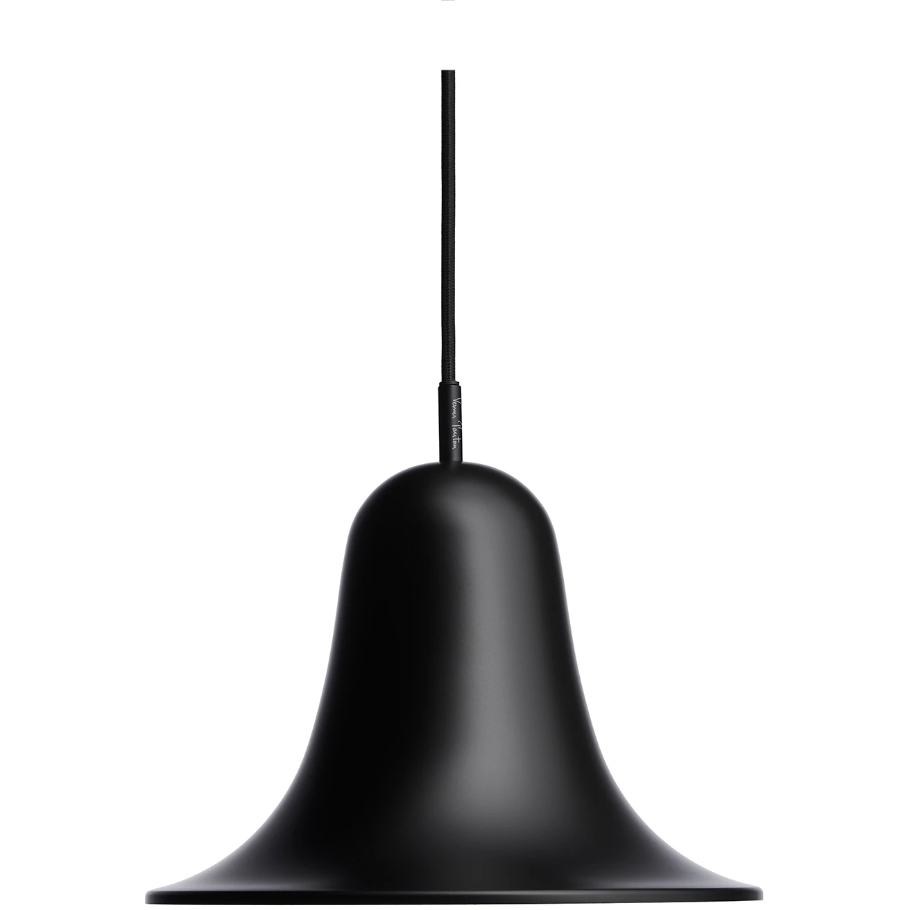 Pantop Pendant - Matt Black - Pendant Lights - Verner Panton - Black