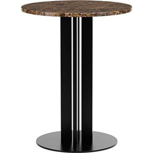 Photo of Scala Café Table H75 - Marble - Black