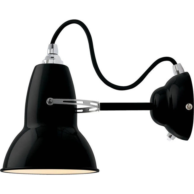 Photo of Original 1227 Wall Light Jet Black - Bedside Lamps - George Carwardine - Black