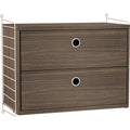 Thumbnail photo of String Wall Rack 50x30, Beige, 2-pack - Shelving - Nils Strinning - Beige - Metal