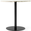 Thumbnail photo of Harbour Column Counter Table Ø80 Off White Marble Tabletop With Black Base - Barbord - Norm Architects - Vit - Metall/trä/sten