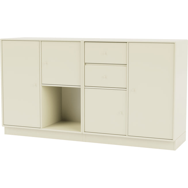 Photo of Couple Sideboard, Plinth H7 Cm - Vanilla - Sideboards - Peter J. Lassen - Vit - Mdf
