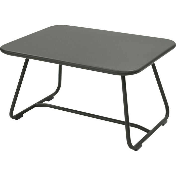 Sixties Low Table Rosemary 48 - Small Tables & Side Tables Outdoor - Frédéric Sofia - Green - Metal