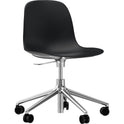 Form Swivel Chair, 5w Office Chair Black