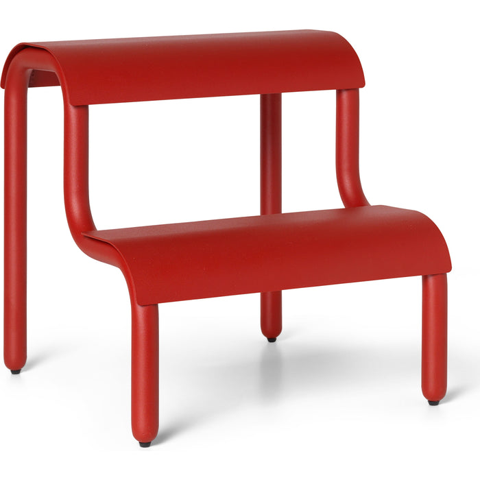 Photo of Up Step Stool - Børneskammel - Poppy Red - B: 34 X H: 36,2 X D: 35,7 Cm