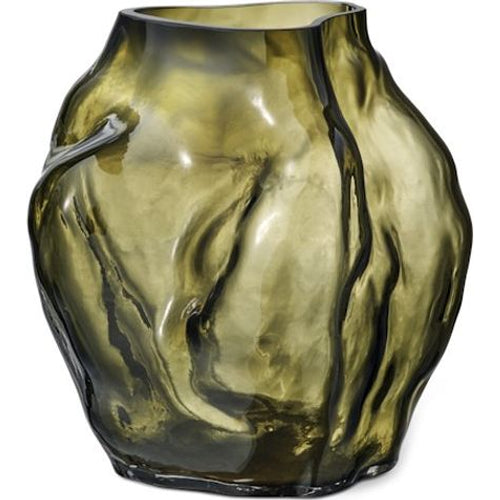 Photo of Blair Vase Large Amber - Pots & Vases - Orange